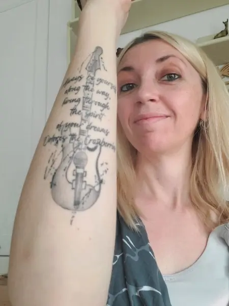 Meaningful Tattoos by Liz Kry: Music and Life